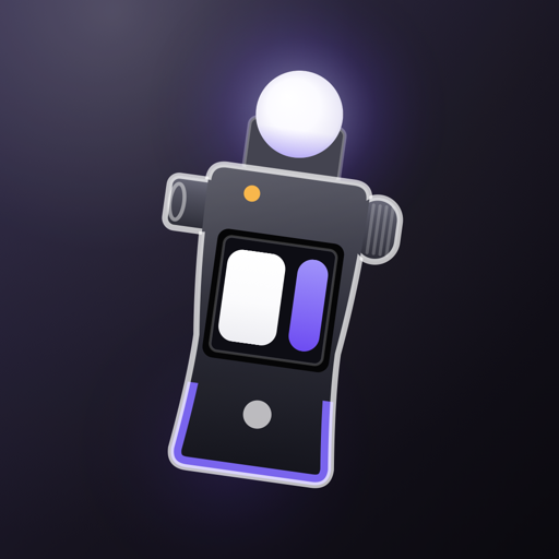 The Cutvey Meter app icon: a handheld light meter with a white dome.